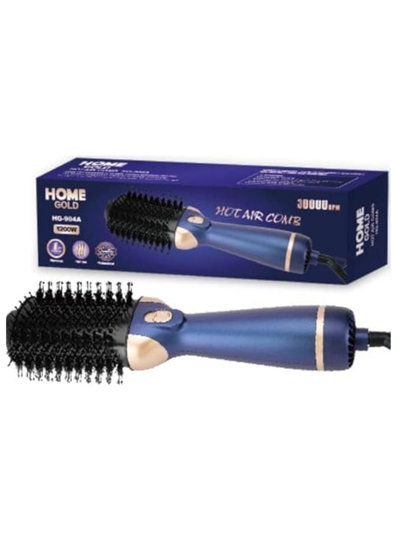 هوم جولد فرشاة ومجفف شعر S 1200 واط 3 في 1 من هوم جولد ازرق - Image 2