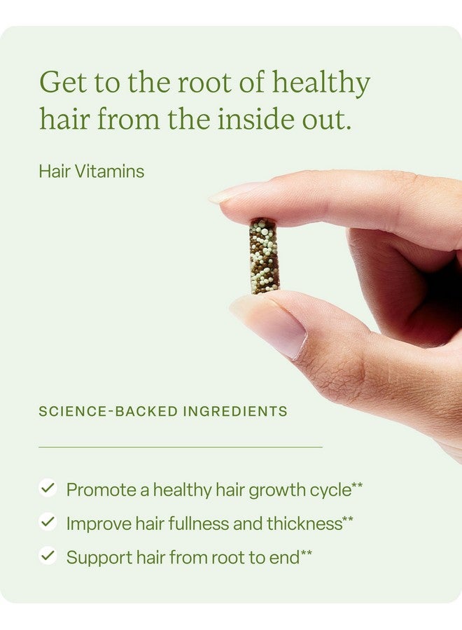 DiVi فيتامينات الشعر ديفي للنساء والرجال - مصنوعة من مكونات نظيفة مدعومة علمياً لنمو الشعر وزيادة كثافته - خلق بيئة صحية للشعر - إمداد لمدة 30 يوماً، 120 حبة - Image 2