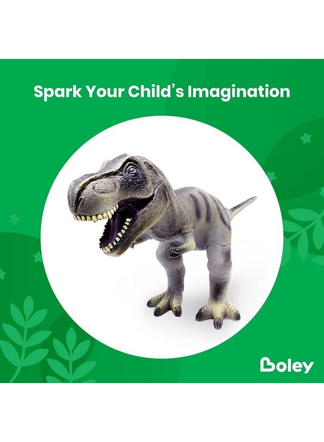 BOLEY Boley Jumbo 22" Soft Jurassic T-Rex - Educational Dinosaur Figure for Rough Play, Party, and Toddler Gift - Image 2
