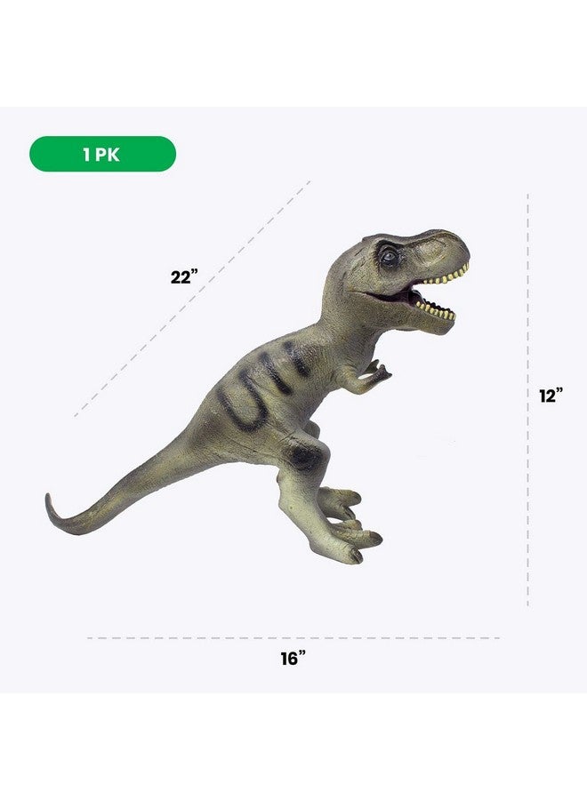BOLEY Boley Jumbo 22" Soft Jurassic T-Rex - Educational Dinosaur Figure for Rough Play, Party, and Toddler Gift - Image 5
