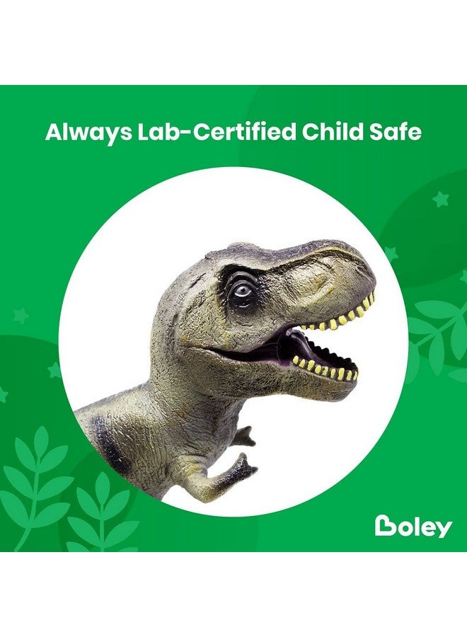 BOLEY Boley Jumbo 22" Soft Jurassic T-Rex - Educational Dinosaur Figure for Rough Play, Party, and Toddler Gift - Image 4