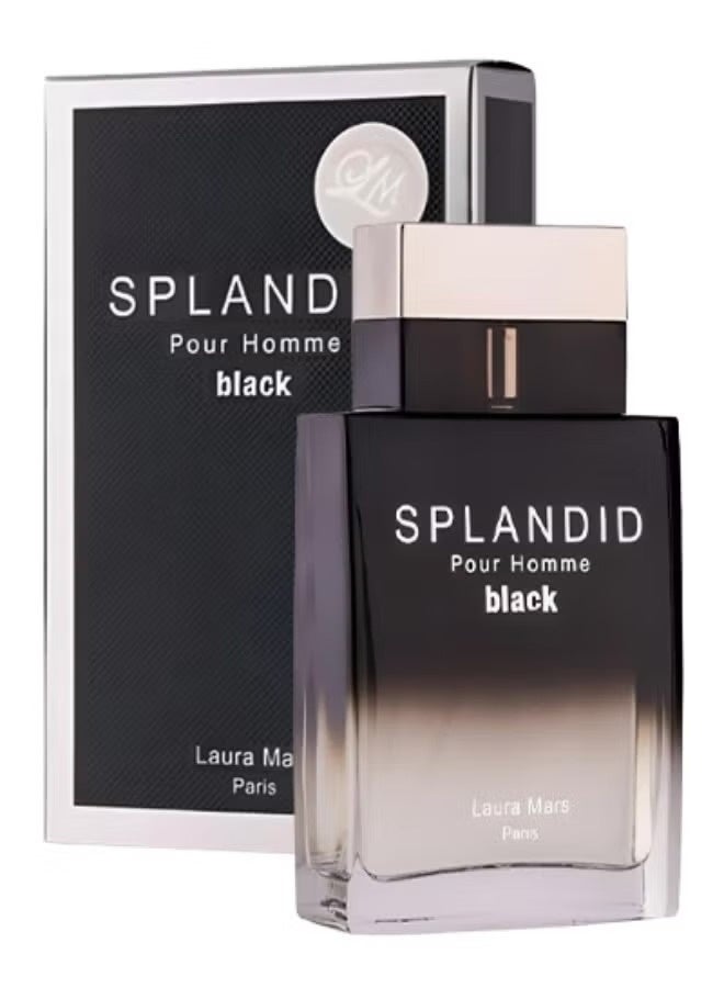 Laura Mars Splandid Black Perfume For Men 100ml EDT - Image 1