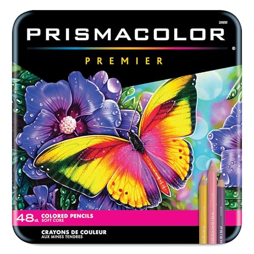 PRISMACOLOR PC Premier Pencil 48CT TIN - Image 1