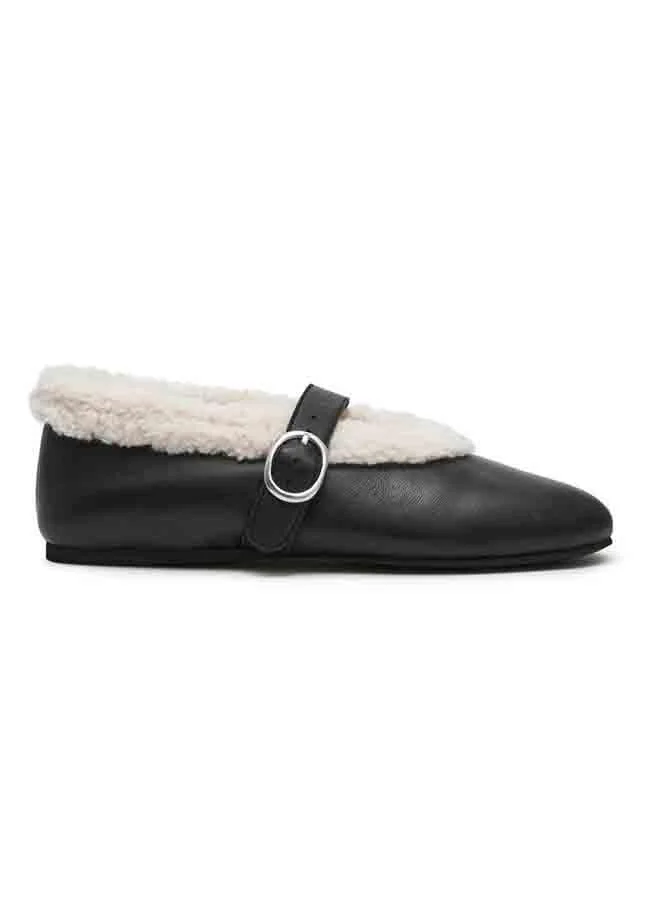 Steve Madden Lodge Women'S Black Flats