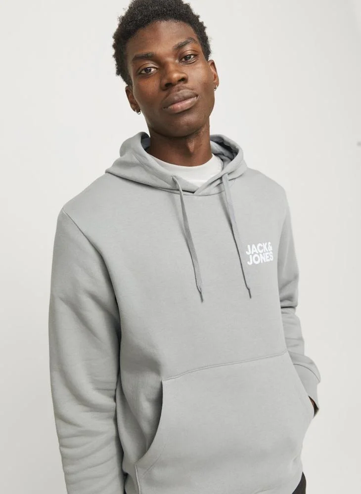 جاك اند جونز Logo Print Sweatshirt