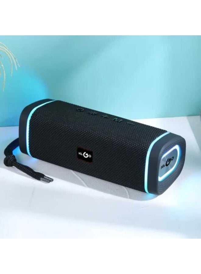 KLGO LY 779 Wireless Bluetooth Speaker with LED Lighting Built in FM Radio Clear Sound - Image 1