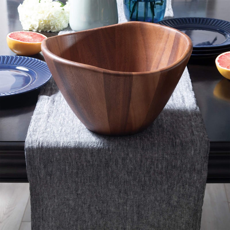 Lipper International Acacia Wave Bowl - Image 5