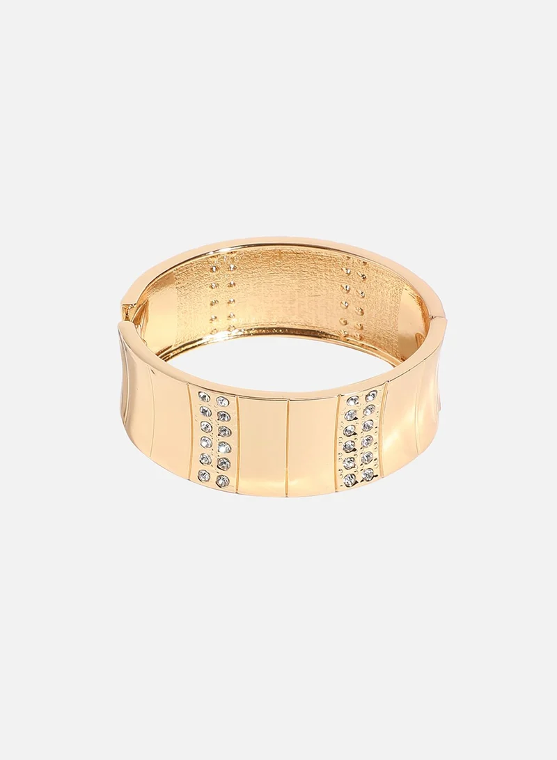 SOHI Metallic Bar Artificial Bracelet Jewellery