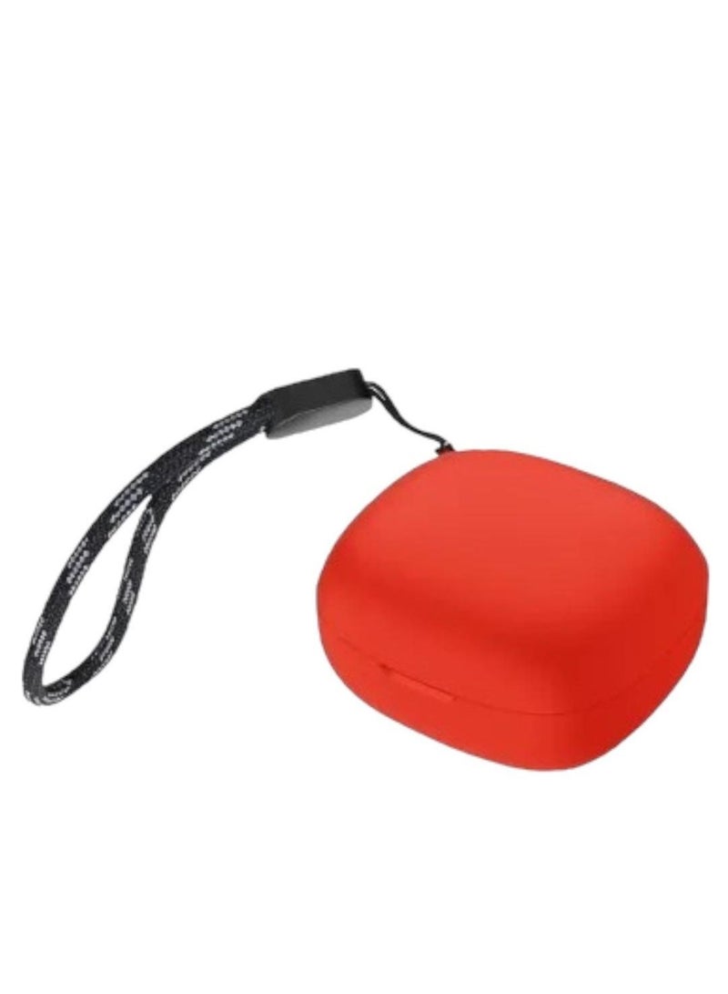 Case Cover For ANker Soundcore R50i Shock Resistant Cover With Carabiner (Red) - Image 1