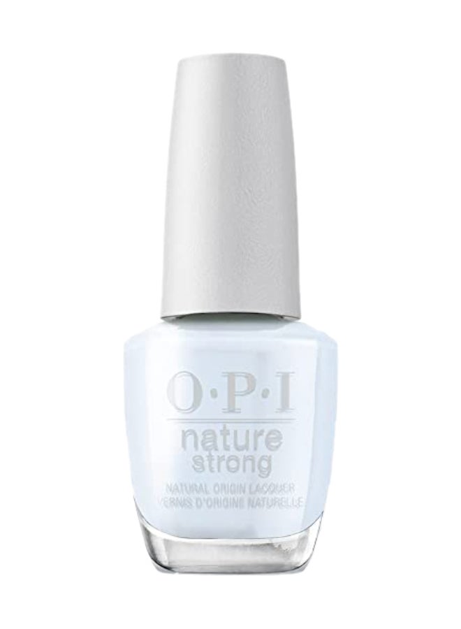 OPI طلاء أظافر ناتشر سترونغ - توقعات قطرات المطر، أزرق، 15 مل - Image 1