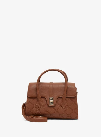 ELLA flap top handle satchel