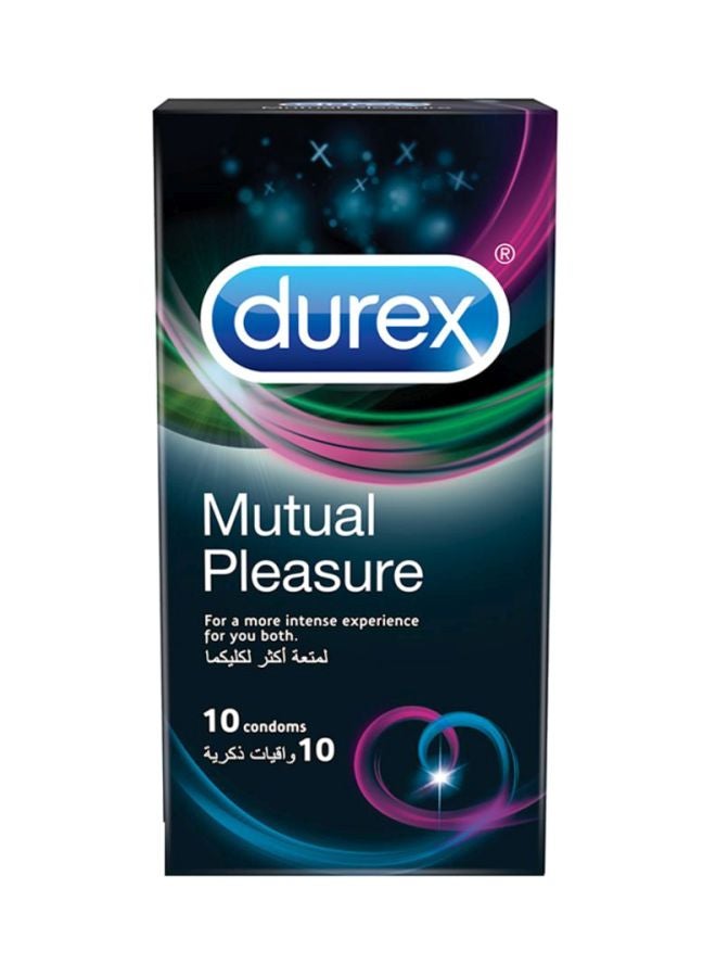 Durex Mutual Pleasure Condom Pack of 10 - Image 1