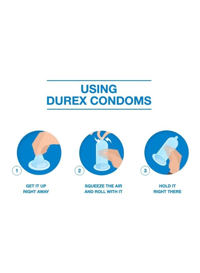 Durex Mutual Pleasure Condom Pack of 10 - Image 3
