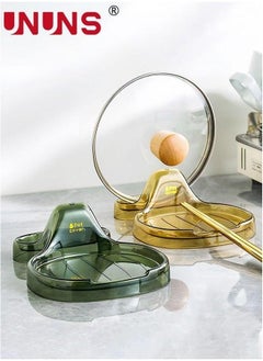 Pan Pot Rack,2 Pack Utensil Rest For Stove Top,Spatula Spoon With Drip Pad And Lid Holder Stand Kitchen,Countertop Rack