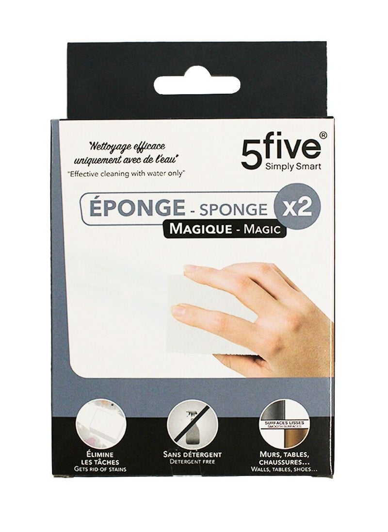 5five Magic Melamine Sponges 2 Pcs  - Image 1