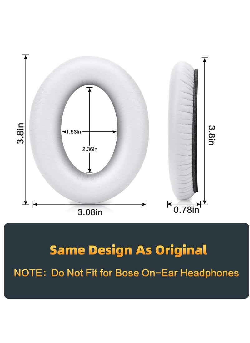 Generic - Replacement Ear Pads Compatible for Bose QC35 & QC35ii Over-Ear Headphones Made- Comfortable Adaptive Memory Foam and Extra Durable Earpads Kit for Bose QuietComfort - Image 1