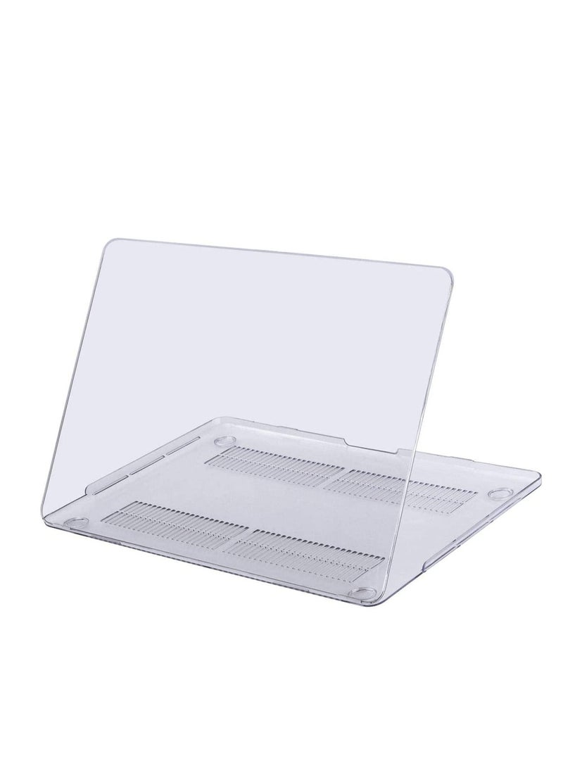 Protective Plastic Hard Shell Case Cover MacBook Air 13.6 Inch Case 2022 Release Model A2681 M2 Chip With Liquid Retina Display And Touch ID Color White Clear - Image 1