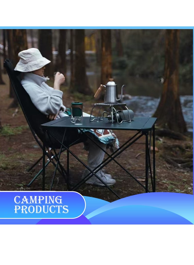Manful Compact Foldable Camping Table – Lightweight, Durable, and Easy to Carry  - Image 4