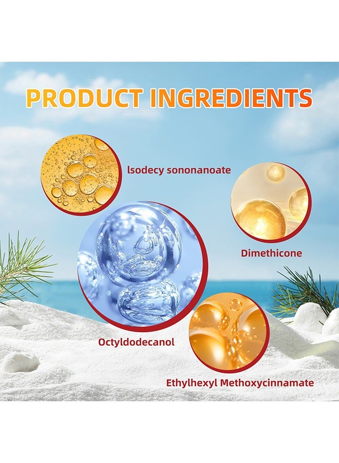 LUNOON Peptide 9 Bio SunStick SPF50+ PA+++, Portable UV Protection Bio Sunscreen Stick Pro, Unisex Facial Sunscreens, Refreshing Non Greasy And Easy To Apply - Image 2