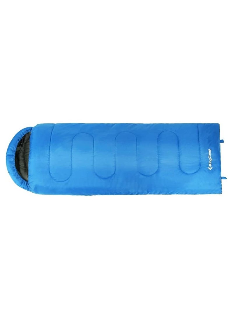 KingCamp - Kingcamp Oasis 250 Sleeping Bag Blue - Image 1