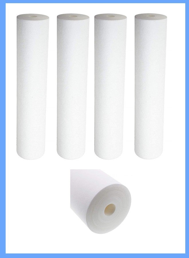 CFS - 4 Pack Sediment Water Filter Cartridges Compatible with PX05 Models - Removes Bad Taste and Odor - Whole House Replacement Filter Cartridge - 5 Micron - 9-7/8" Filter Cartridge - Image 2