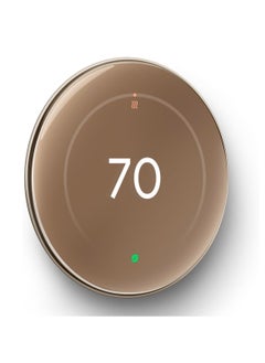 Google Google Nest Learning Thermostat (4th Gen) with Nest Temperature Sensor (2nd Gen) - Polished Gold  - Image 2
