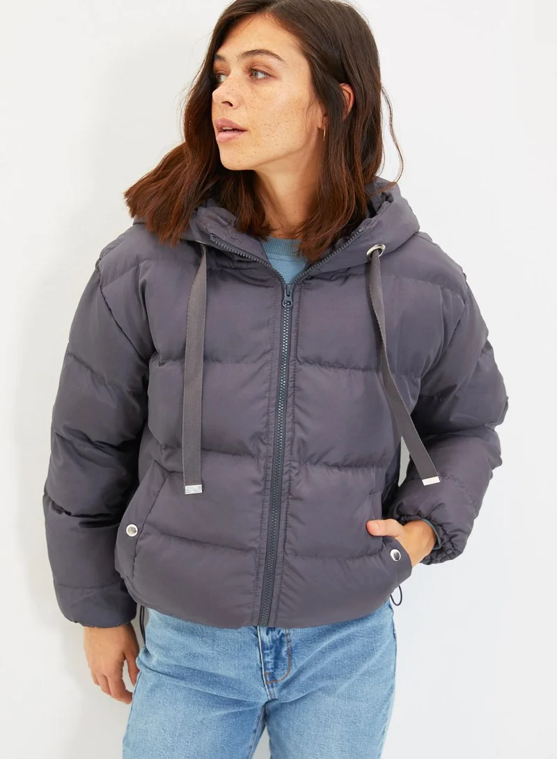 trendyol Hooded Puffer Jacket