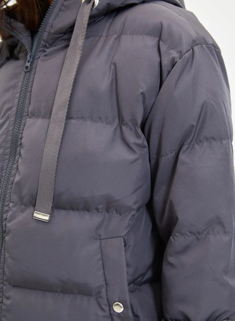 trendyol Hooded Puffer Jacket