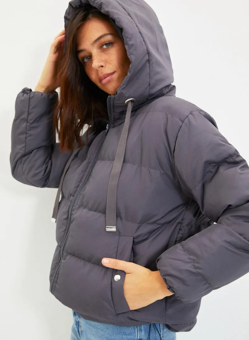 trendyol Hooded Puffer Jacket