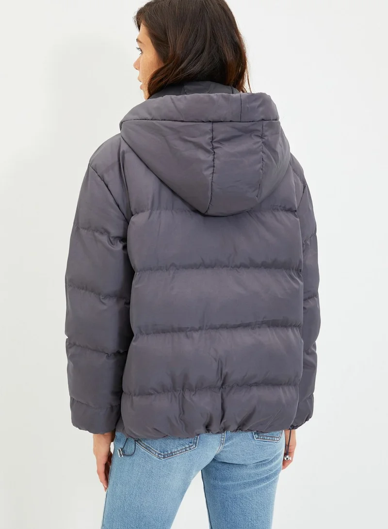 trendyol Hooded Puffer Jacket