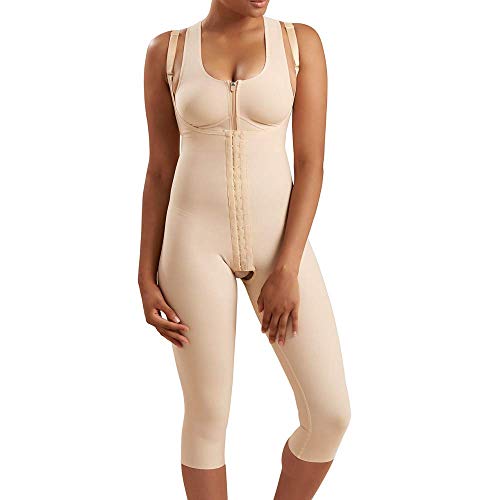 MARENA SFBHM Stage 1 Post-surgical Compression Girdle with High-Back & Front Closure – Adjustable Mid-Calf Length - Image 1