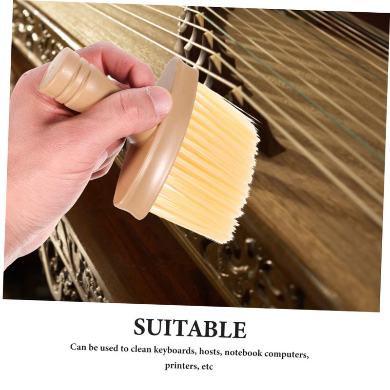 Guzheng Guqin Cleaning Brush with Wooden Handle for Strings and Gaps Dust Removal - Image 4