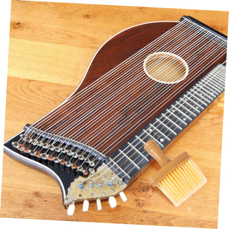 Guzheng Guqin Cleaning Brush with Wooden Handle for Strings and Gaps Dust Removal - Image 5