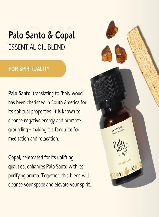 Aromafume Palo Santo & Copal Essential Oil Diffuser Blend by Aromafume | 3 x 10ml / 0.33 fl oz l Aromatherapy Oil for Smokeless Smudging | Natural Air fresheners for Home | Spiritual Meditation Accessories - Image 2