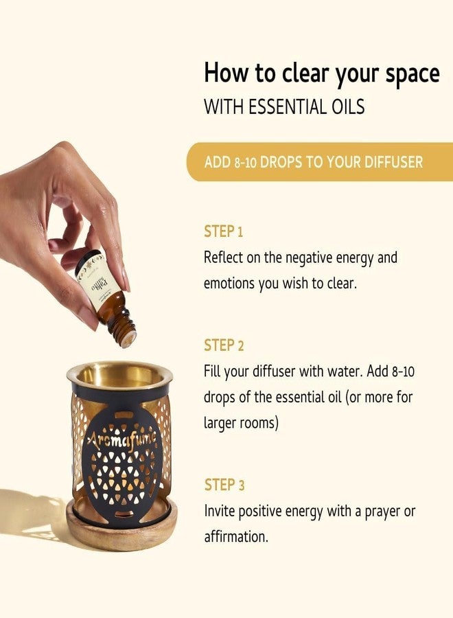 Aromafume Palo Santo & Copal Essential Oil Diffuser Blend by Aromafume | 3 x 10ml / 0.33 fl oz l Aromatherapy Oil for Smokeless Smudging | Natural Air fresheners for Home | Spiritual Meditation Accessories - Image 4