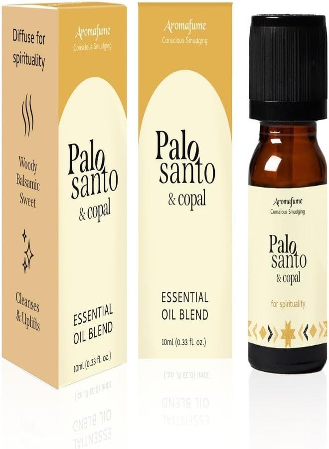 Aromafume Palo Santo & Copal Essential Oil Diffuser Blend by Aromafume | 3 x 10ml / 0.33 fl oz l Aromatherapy Oil for Smokeless Smudging | Natural Air fresheners for Home | Spiritual Meditation Accessories - Image 1