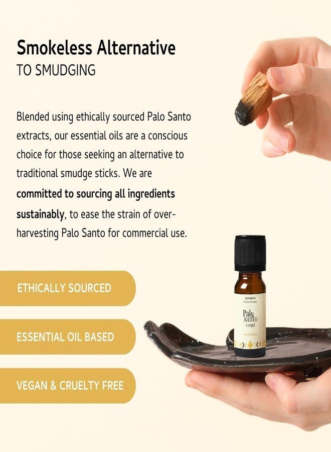 Aromafume Palo Santo & Copal Essential Oil Diffuser Blend by Aromafume | 3 x 10ml / 0.33 fl oz l Aromatherapy Oil for Smokeless Smudging | Natural Air fresheners for Home | Spiritual Meditation Accessories - Image 3