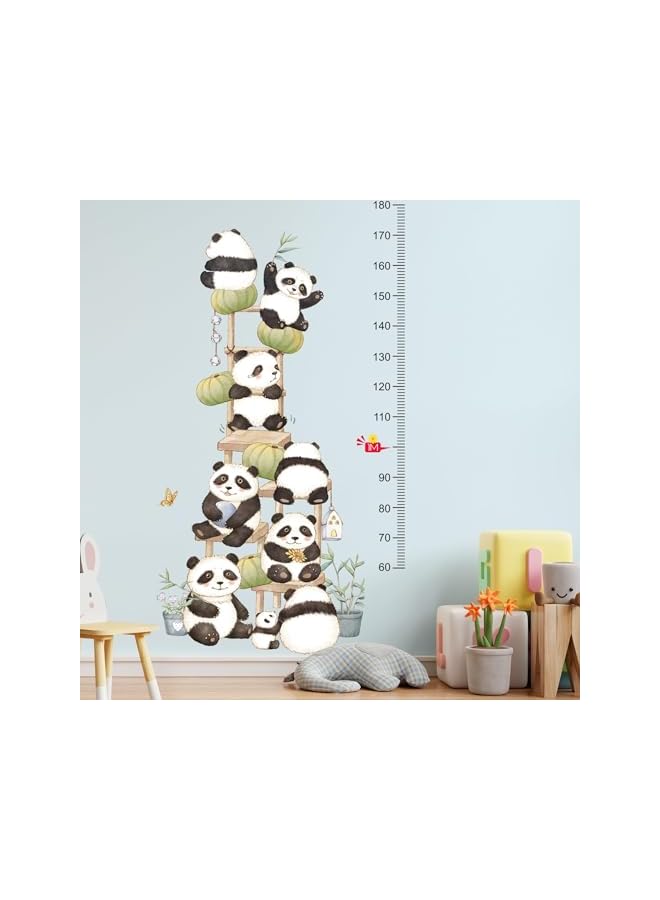 The Bros Kids Height Measurement Growth Chart Wall Stickers, Animals Cat Zebra Rhino Height Measure Ruler Decor for Children's Baby Boy Girl Kid Nursery Bedroom Playroom Wall Decor Toddler Wall Art Gift - Image 5