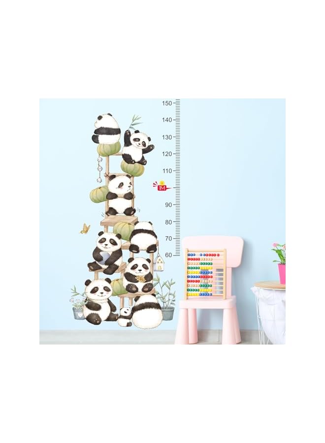 The Bros Kids Height Measurement Growth Chart Wall Stickers, Animals Cat Zebra Rhino Height Measure Ruler Decor for Children's Baby Boy Girl Kid Nursery Bedroom Playroom Wall Decor Toddler Wall Art Gift - Image 3