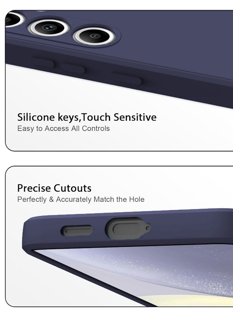 BORTONY Samsung Galaxy S25 Plus Case Liquid Silicone Gel Rubber Anti Scratch Galaxy S25 Plus Cover Protective Case for Samsung Galaxy S25 Plus 6.7 Inch - Image 5