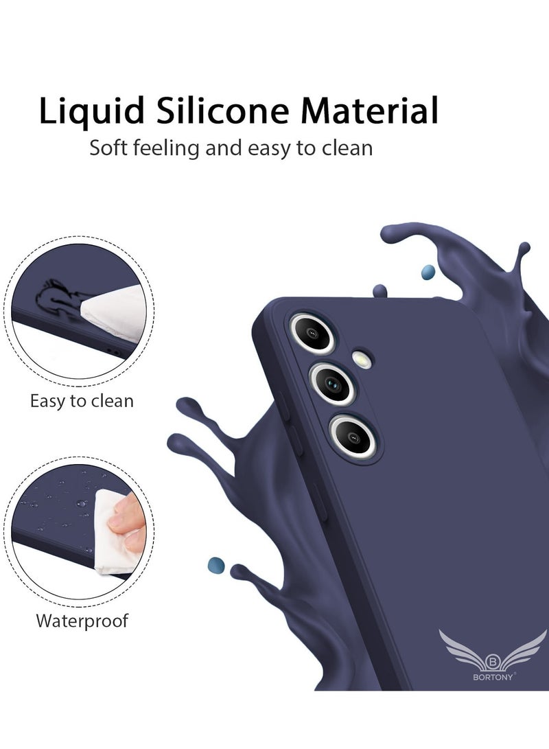 BORTONY Samsung Galaxy S25 Plus Case Liquid Silicone Gel Rubber Anti Scratch Galaxy S25 Plus Cover Protective Case for Samsung Galaxy S25 Plus 6.7 Inch - Image 4