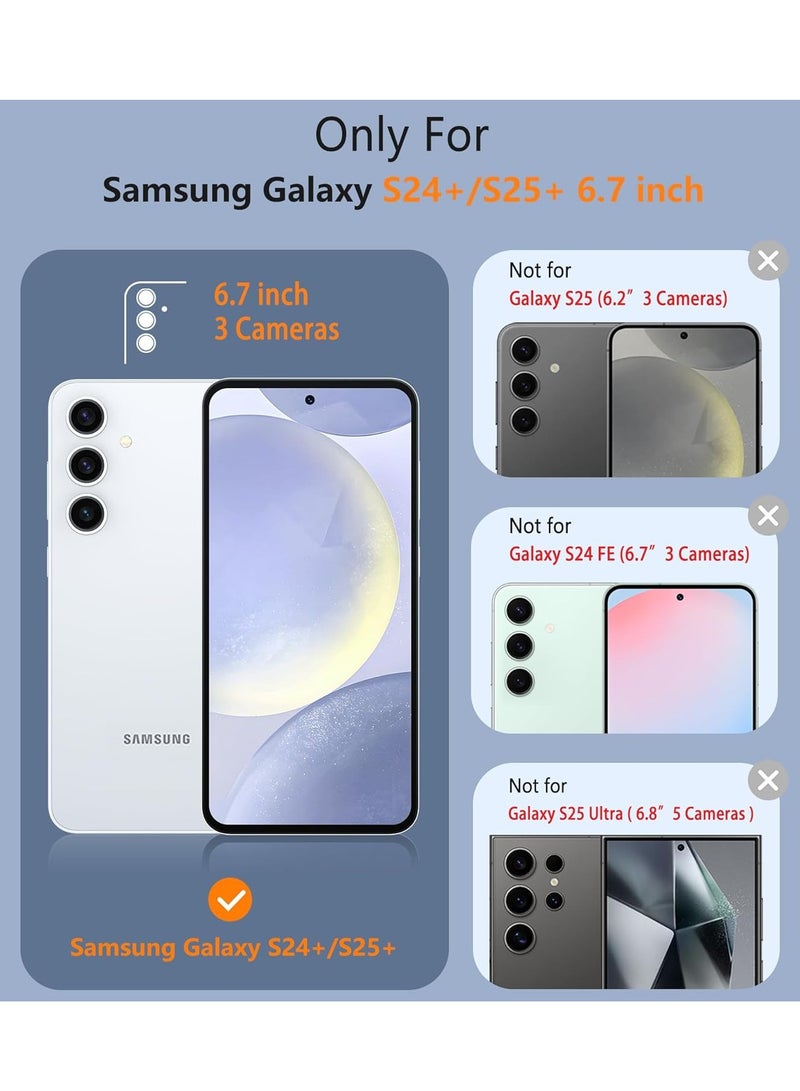 BORTONY Samsung Galaxy S25 Plus Case Liquid Silicone Gel Rubber Anti Scratch Galaxy S25 Plus Cover Protective Case for Samsung Galaxy S25 Plus 6.7 Inch - Image 2