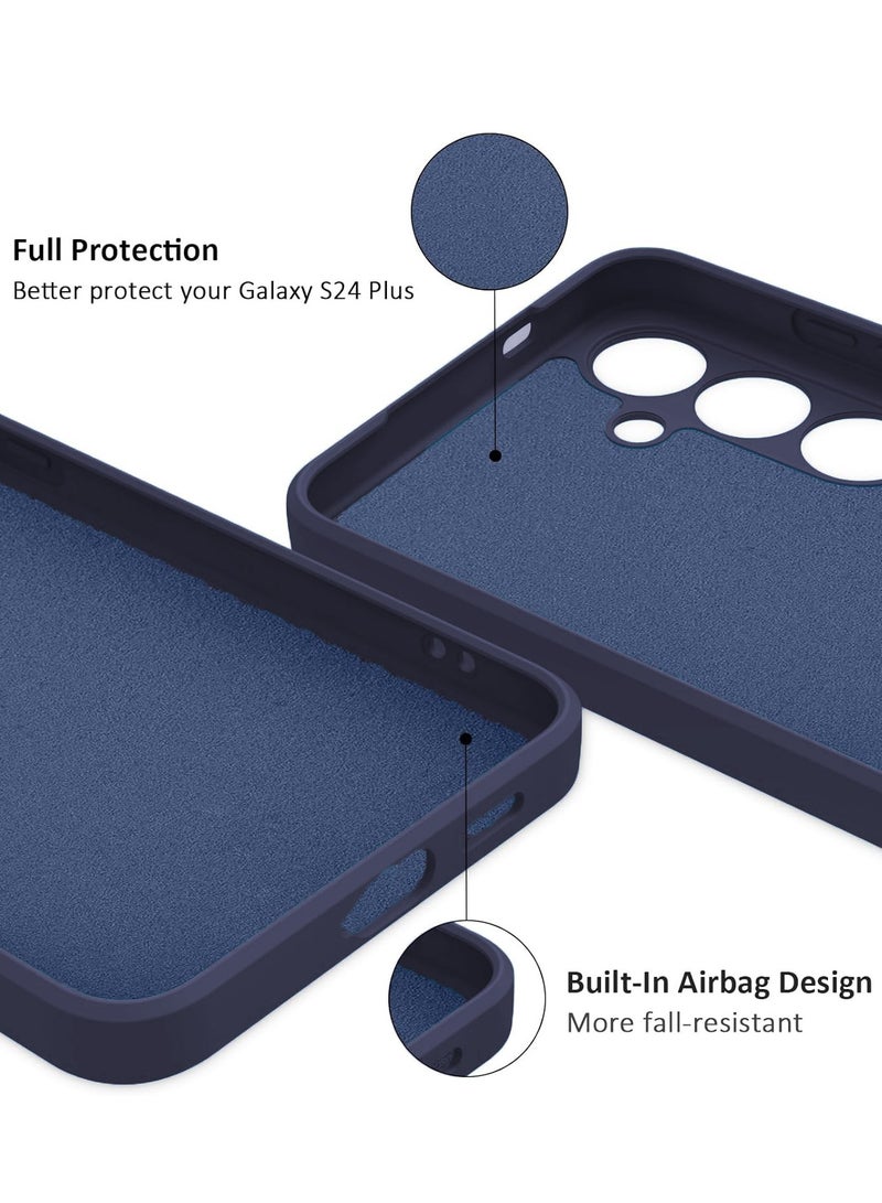 BORTONY Samsung Galaxy S25 Plus Case Liquid Silicone Gel Rubber Anti Scratch Galaxy S25 Plus Cover Protective Case for Samsung Galaxy S25 Plus 6.7 Inch - Image 3