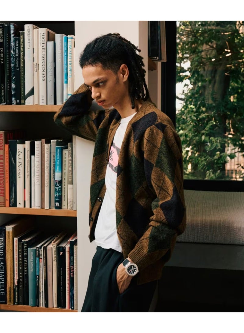 G-SHOCK G-STEEL Analog‑Digital Watch GM‑2100M‑1A, 49.3 mm Black Dial with Textured Metal Bezel, Bio‑Based Resin Band, 200 m WR - Image 2