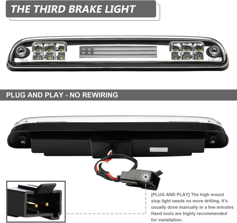 Gubebaili LED Third Brake Light for Ford and Mazda Vehicles - Image 4