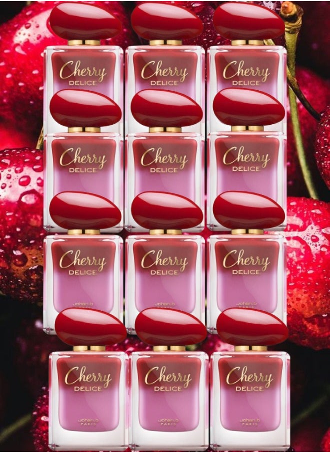 Johan.B Paris 12 Pieces Cherry Delice EDP 85ML  - Image 1
