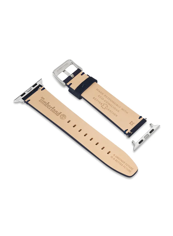 تمبرلاند Universal Replacement Leather Strap For Men And Women Compatible With Apple Watch Series 3-9, SE, Ultra, Ultra 2 (42-44-45-50), Samsung, Huawei Or Quartz Watch With Lug Width Of 22mm