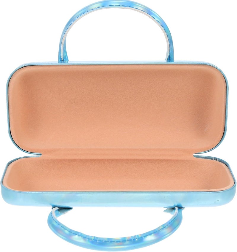 Portable Hard Cover Eyewear Case with Creative Animal Design Lightweight Glasses Box for Boys and PU Leather Spectacle Storage Travel-friendly Sunglasses Protector - Image 1