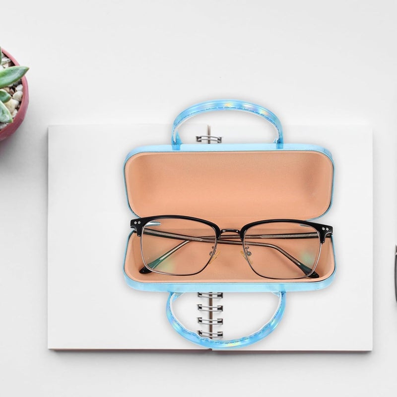 Portable Hard Cover Eyewear Case with Creative Animal Design Lightweight Glasses Box for Boys and PU Leather Spectacle Storage Travel-friendly Sunglasses Protector - Image 4