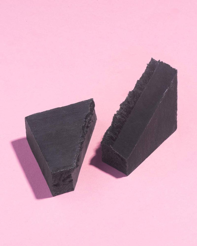Earth Harbor | COCONUT CHARCOAL Purifying Facial Soap | 100% Botanical + Zero-Waste + No Synthetics | Activated Charcoal & Spirulina - Image 2